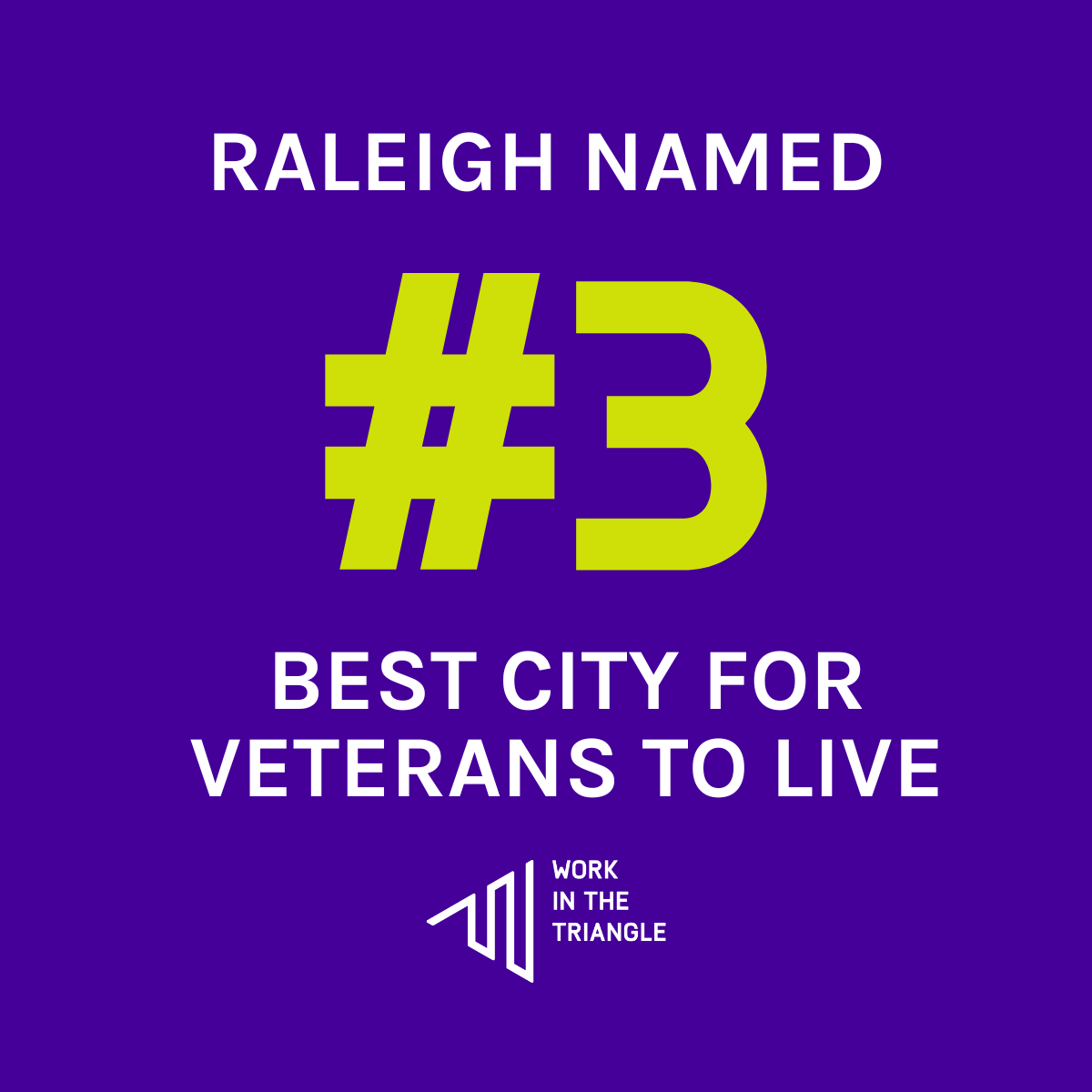 Raleigh Recognized as Top 5 City for Veterans to Live